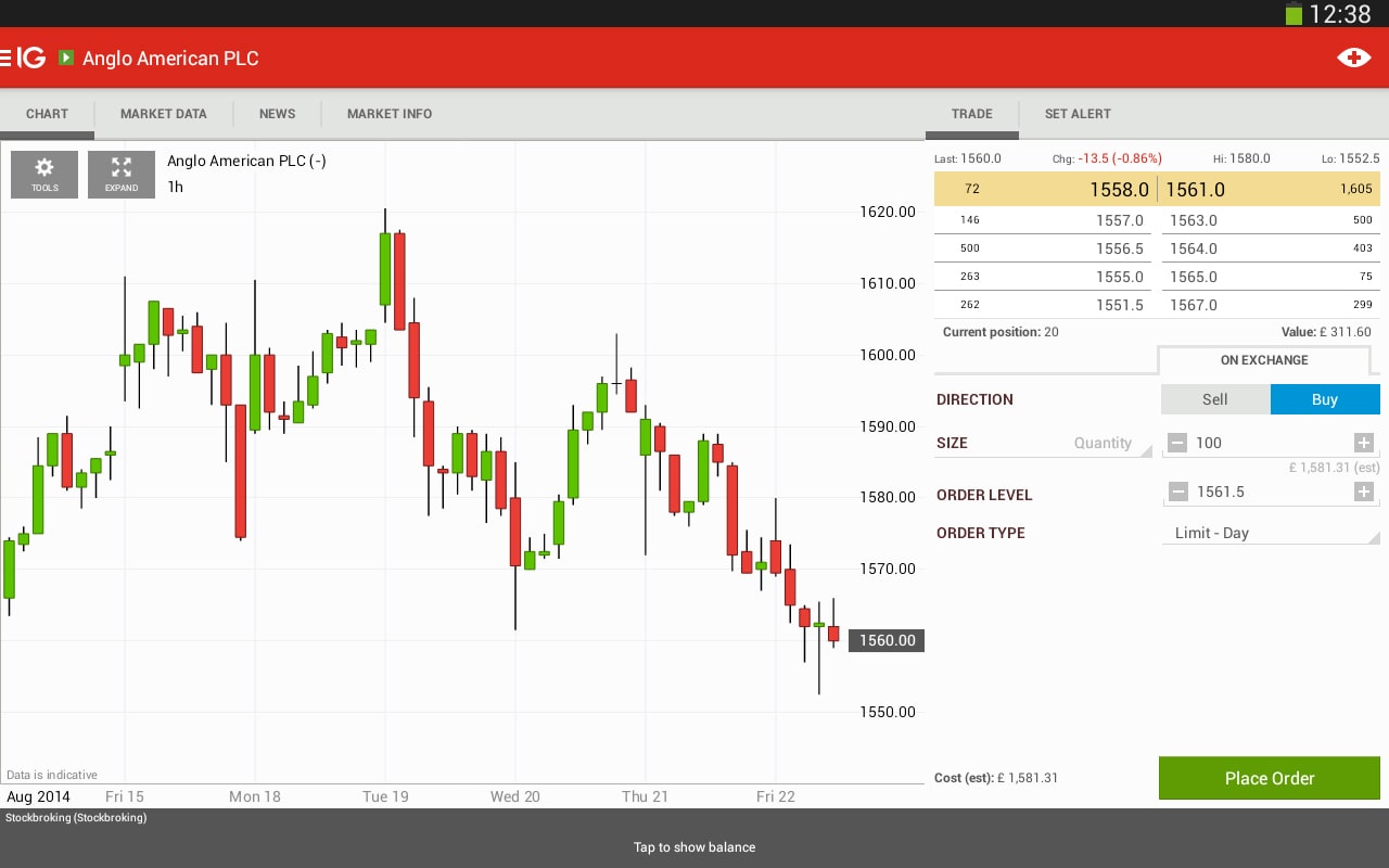 IG Trading App