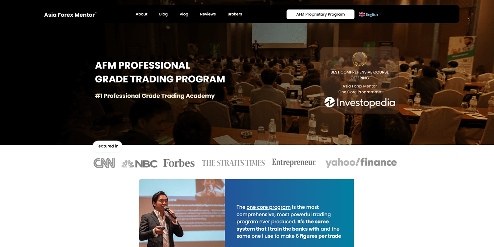 Asia Forex Mentor One Core Program